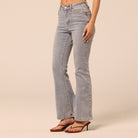 Light Blue Flare Jeans - shopaleena