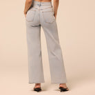 Light Blue Wide Leg Jeans - shopaleena
