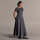 Linen Under Abaya Dress - shopaleena