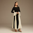 Long Sleeve A - Line Maxi Dress - shopaleena