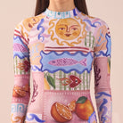 Long Sleeve One Piece Swimsuit - shopaleena