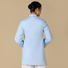 long sleeve wrap shirt - shopaleena