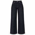 Navy Blue Wide Leg Jeans - shopaleena