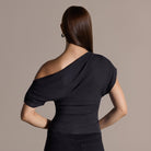Off shoulder Fitted Top - shopaleena