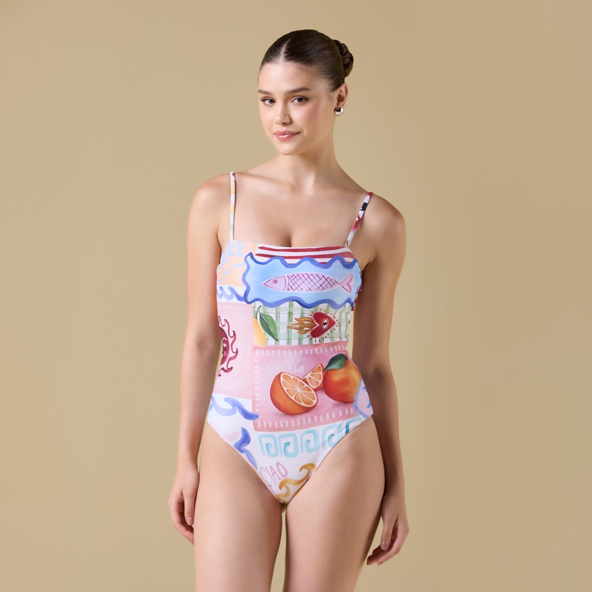 One Piece Swimsuit - shopaleena