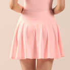 Pink A-line swim skirt - shopaleena