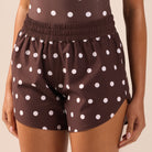 Polka Dot Swim Shorts - shopaleena