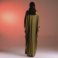 Silky Satin Maxi Kaftan