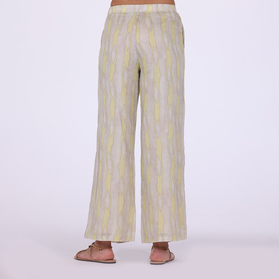 Printed Cotton Loose fit pants - shopaleena