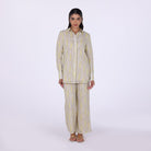Printed Cotton Loose fit pants - shopaleena