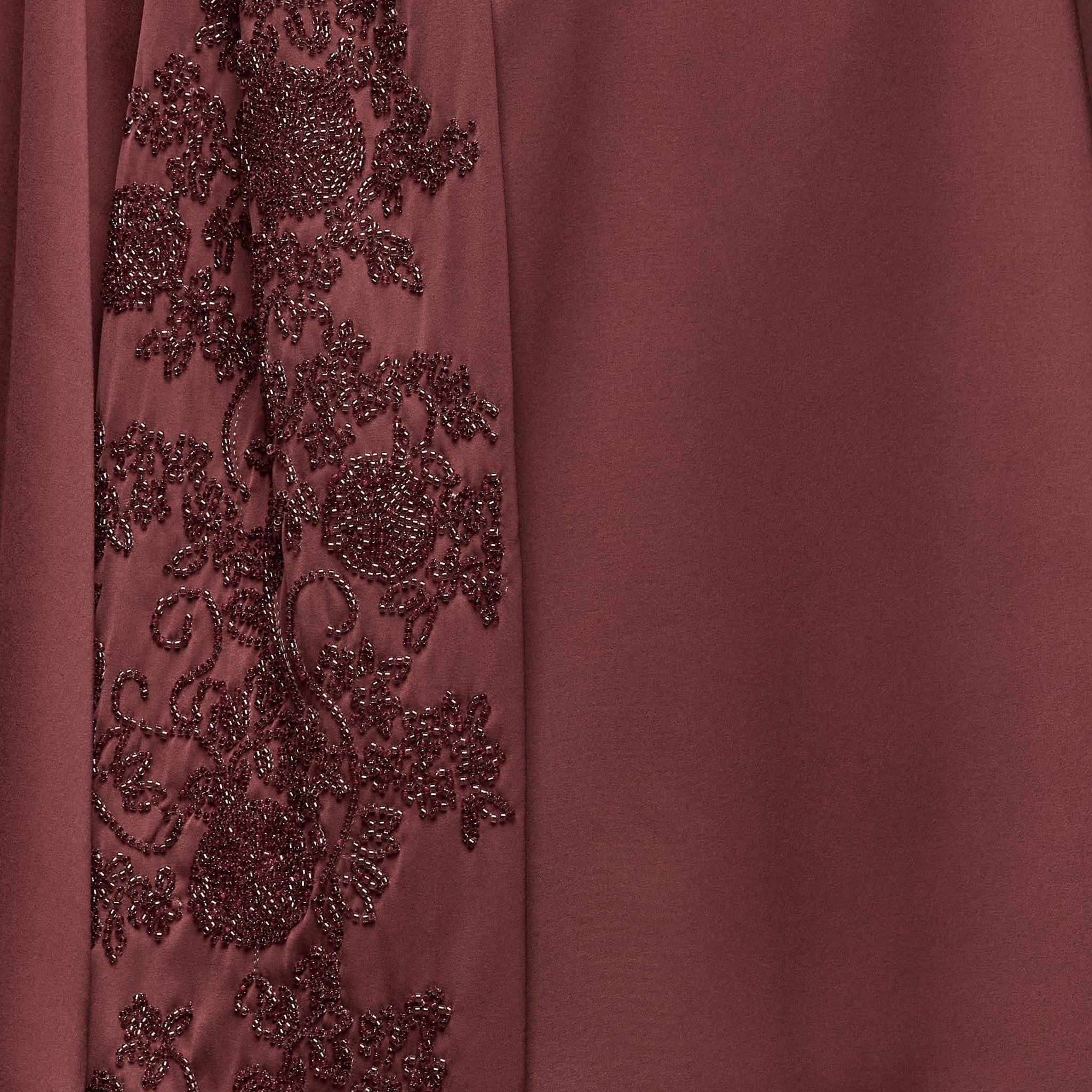 Purple Loose Fit Long Sleeve Satin Blous - shopaleena