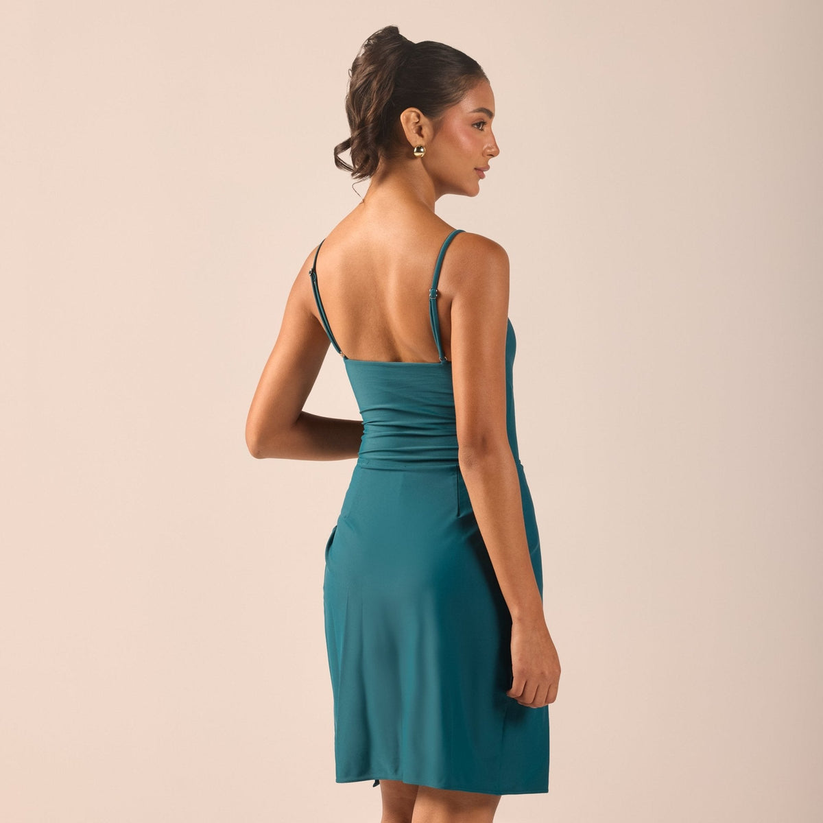 Side Tie Swim Skirt - shopaleena