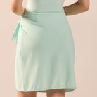 Side Tie Swim Skirt - shopaleena