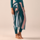 Striped Maxi Beach Skirt - shopaleena