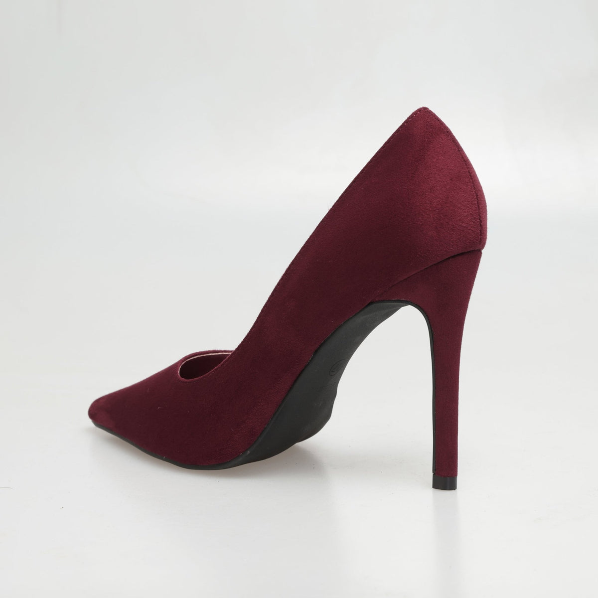 Suede Pointed Toe Pumps - shopaleena