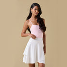 Swim Skirt with Flattering Silhouette - shopaleena