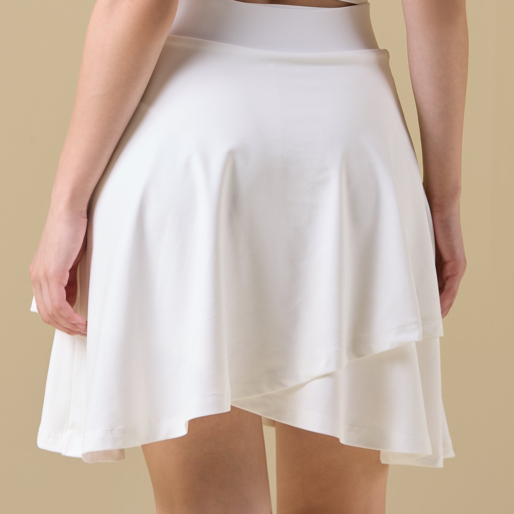 Swim Skirt with Flattering Silhouette - shopaleena