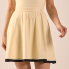 Swim Skirt with Trim - shopaleena