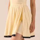 Swim Skirt with Trim - shopaleena