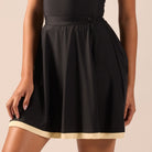 Swim Skirt with Trim - shopaleena