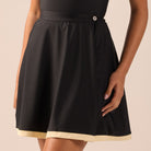 Swim Skirt with Trim - shopaleena
