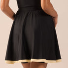 Swim Skirt with Trim - shopaleena