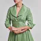 Taffeta Blazer Gown - shopaleena