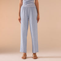 Textured Rayon Pant - shopaleena