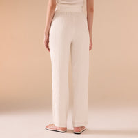 Textured Rayon Pant - shopaleena