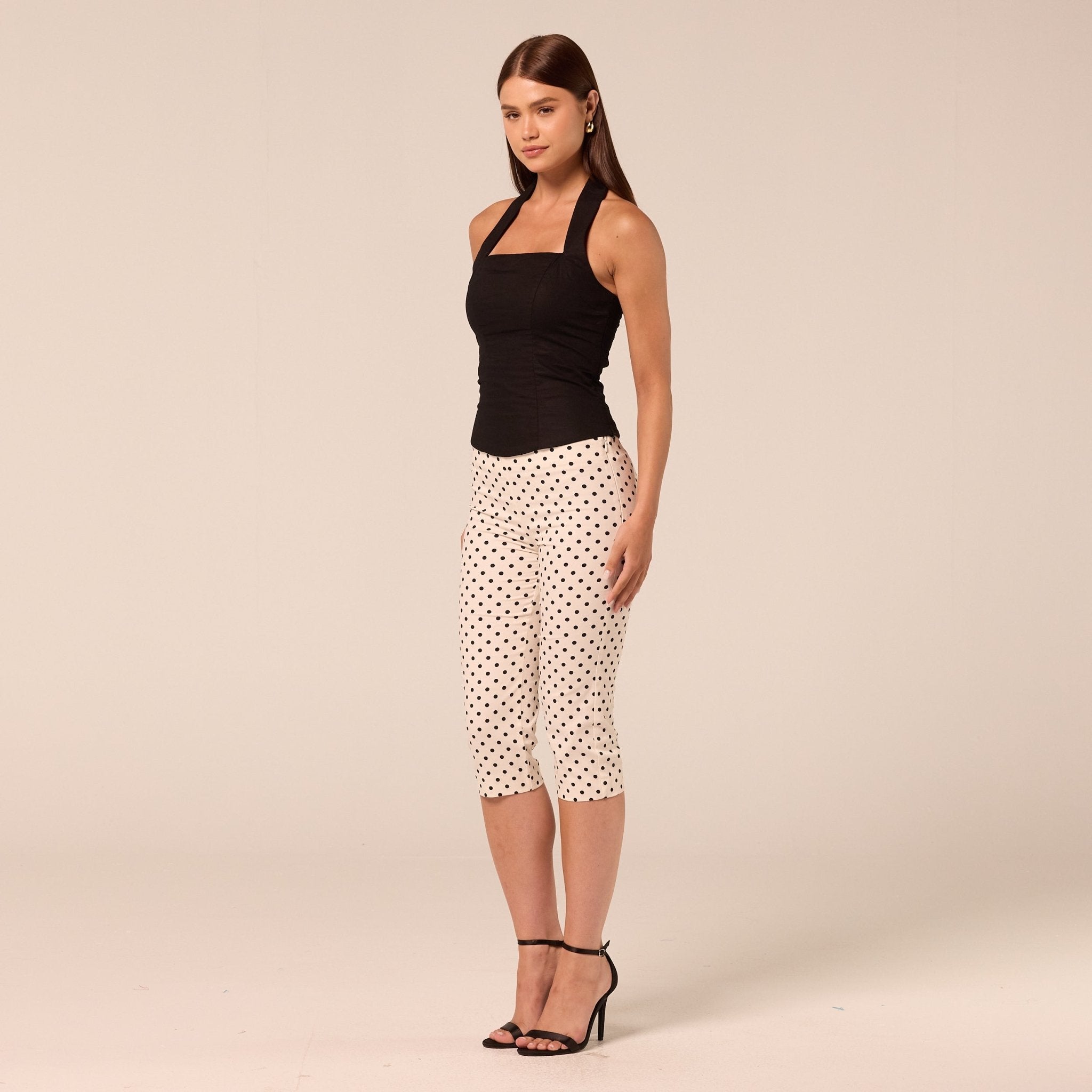 Tie Back Cotton-Linen Top - shopaleena