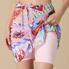 Tie - front swim skirt - shopaleena