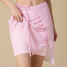 Tie - front swim skirt - shopaleena