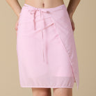 Tie - front swim skirt - shopaleena