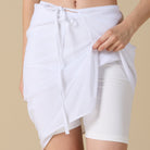 Tie - front swim skirt - shopaleena