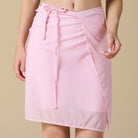 Tie - front swim skirt - shopaleena