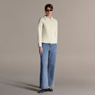 Twill Fitted Jacket - shopaleena