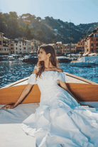White Ruffle Linen Maxi Dress - shopaleena