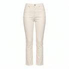 White Straight Leg Jeans - shopaleena