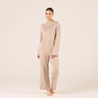 Wide Fit Bamboo Boat Neckline Top - shopaleena