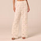 Wide Leg Crochet Pants - shopaleena