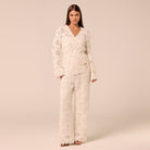 Wide Leg Crochet Pants - shopaleena