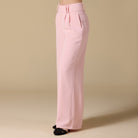 Wide - Leg Pleated Pants - shopaleena