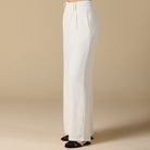 Wide - Leg Pleated Pants - shopaleena