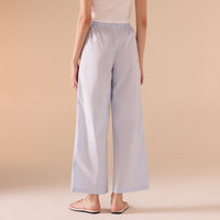 Wide Leg Poplin Pant - shopaleena