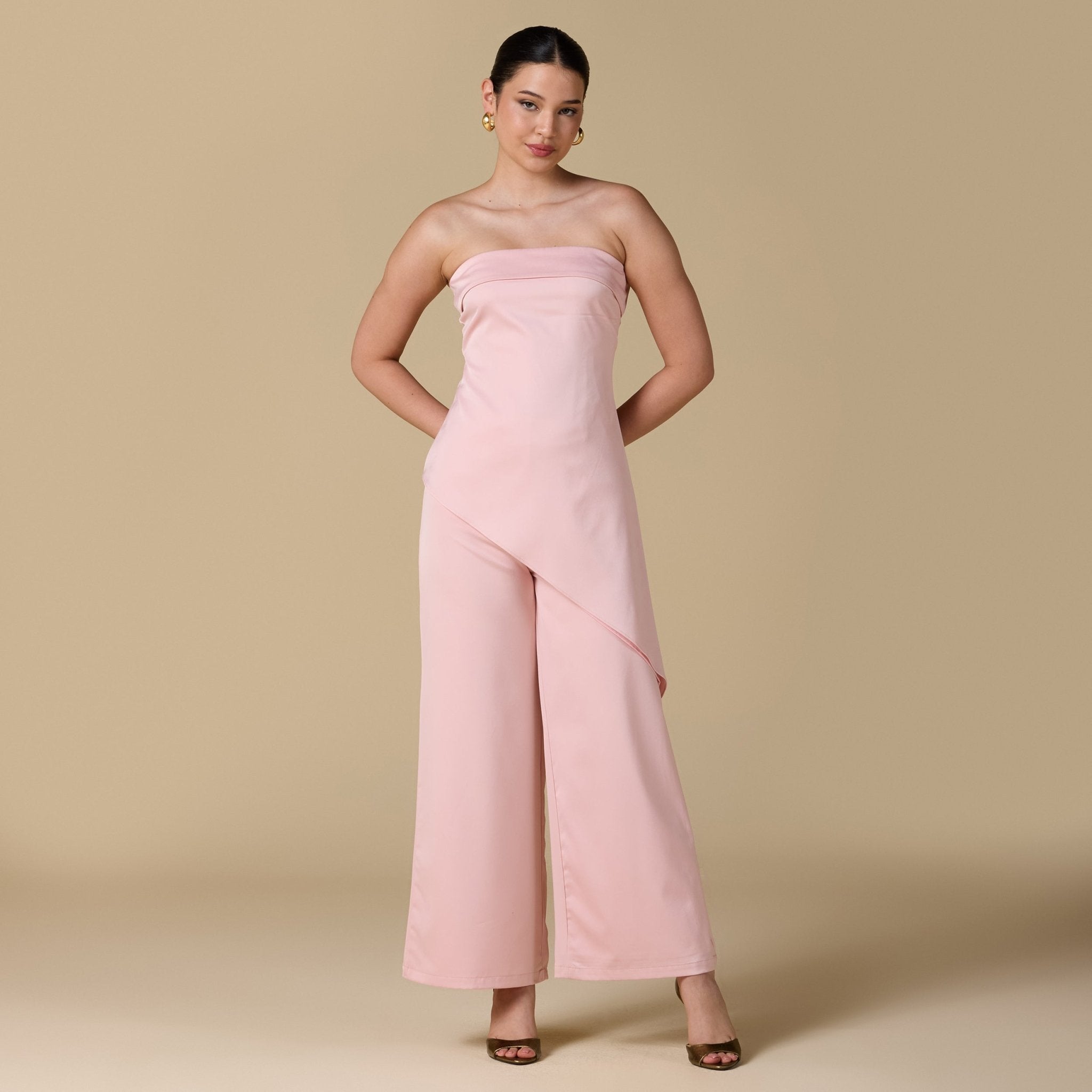 Wide - Leg Satin Pants - shopaleena