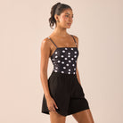 Wide Leg Swim Shorts - shopaleena