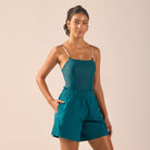 Wide Leg Swim Shorts - shopaleena