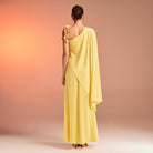 Maxi Kaftan with One Detailed Shoulder - shopaleena