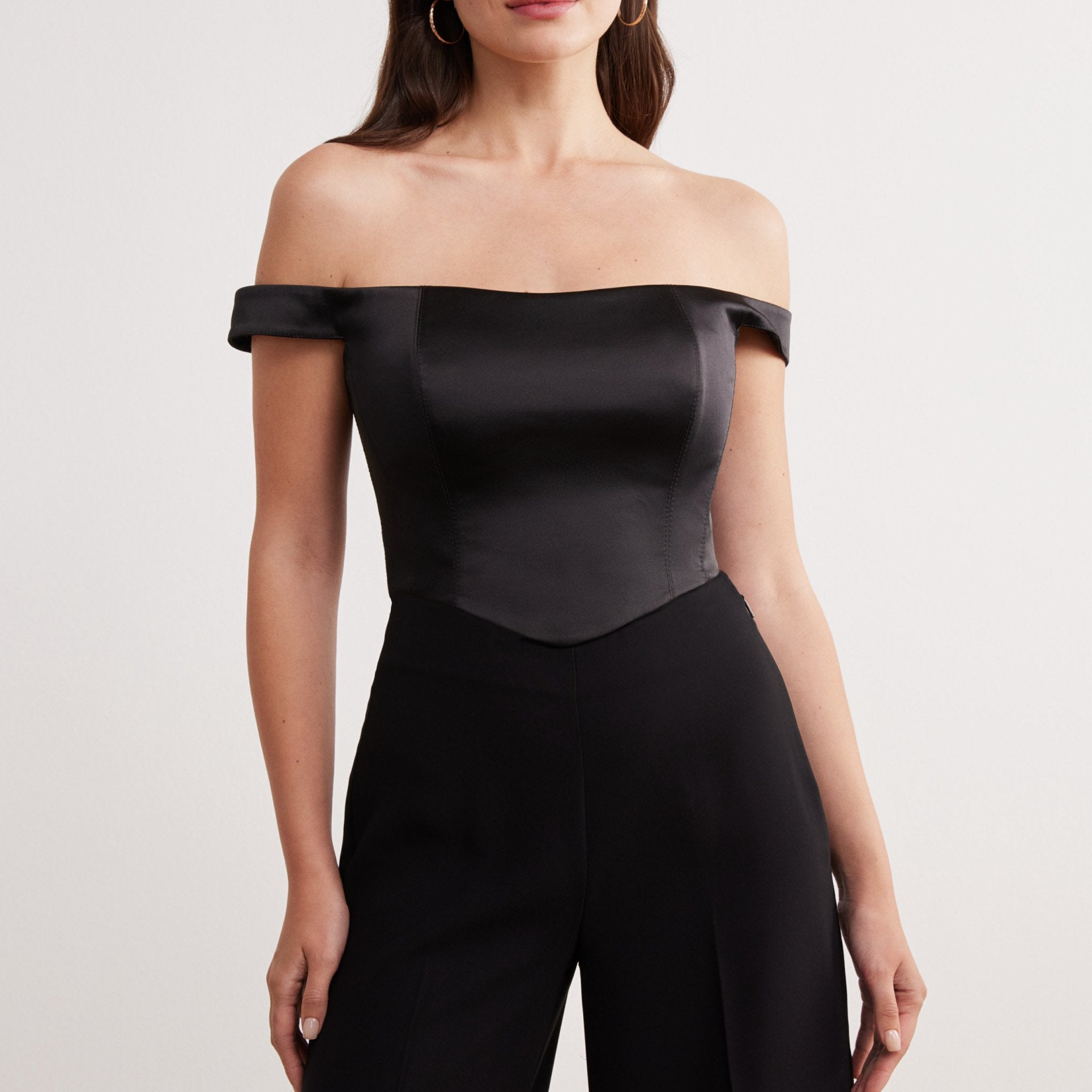 Off Shoulder Corset Top - shopaleena