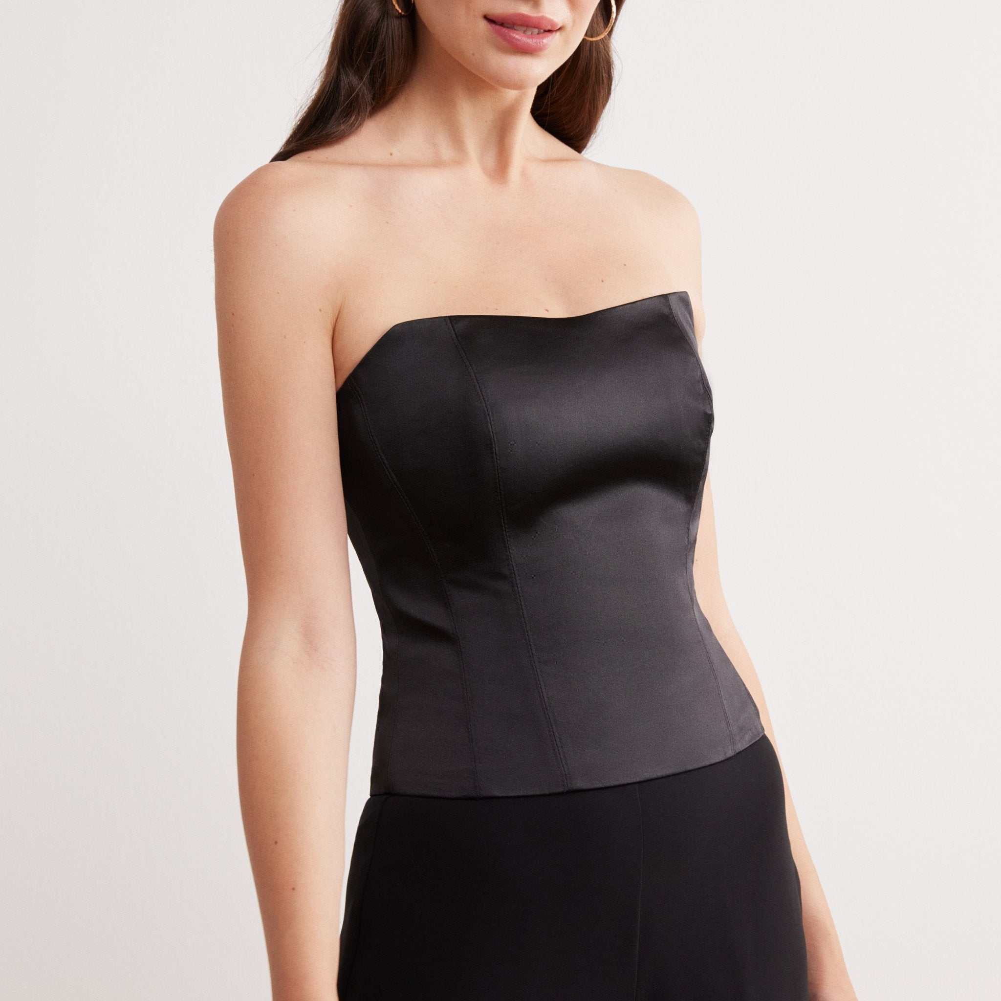 Strapless Corset Top - shopaleena